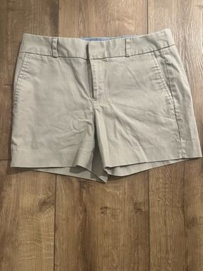 Banana Republic Tailored Chino Shorts in Light Khaki